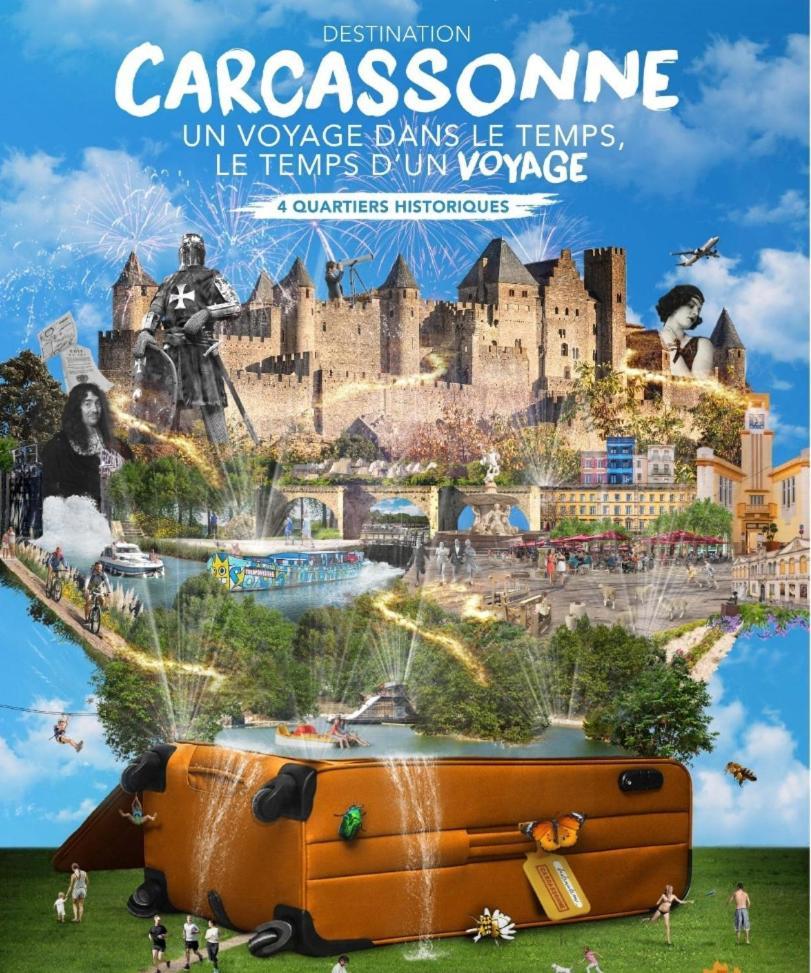 La Maison Du Roi Arthur Carcassonne Exterior foto